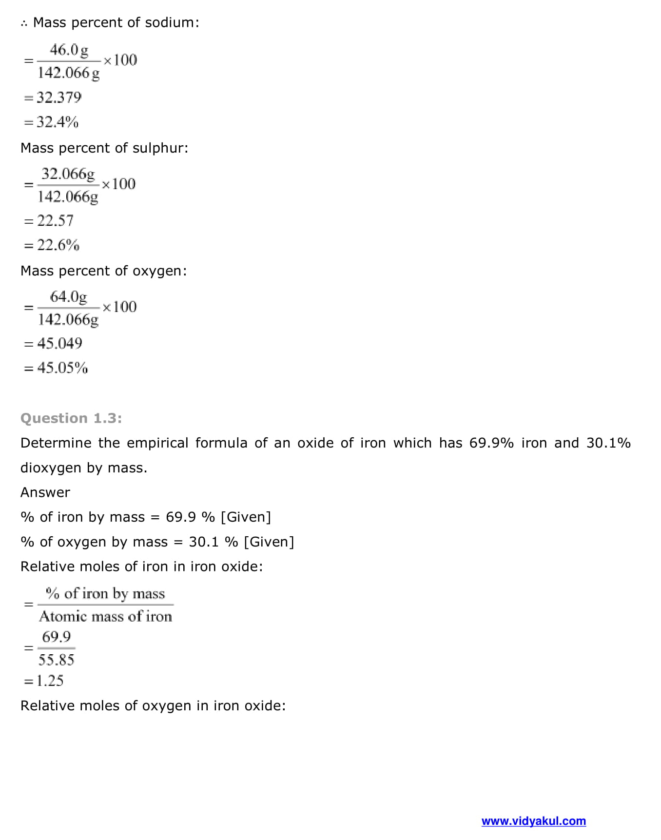 Class 11th Chemistry Ncert Solutions Pdf